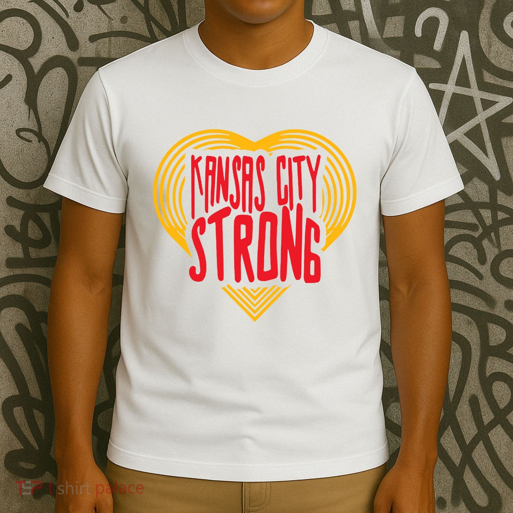 Kansas City Strong Heart T-Shirt
