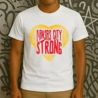 Kansas City Strong Heart T-Shirt thumb 3