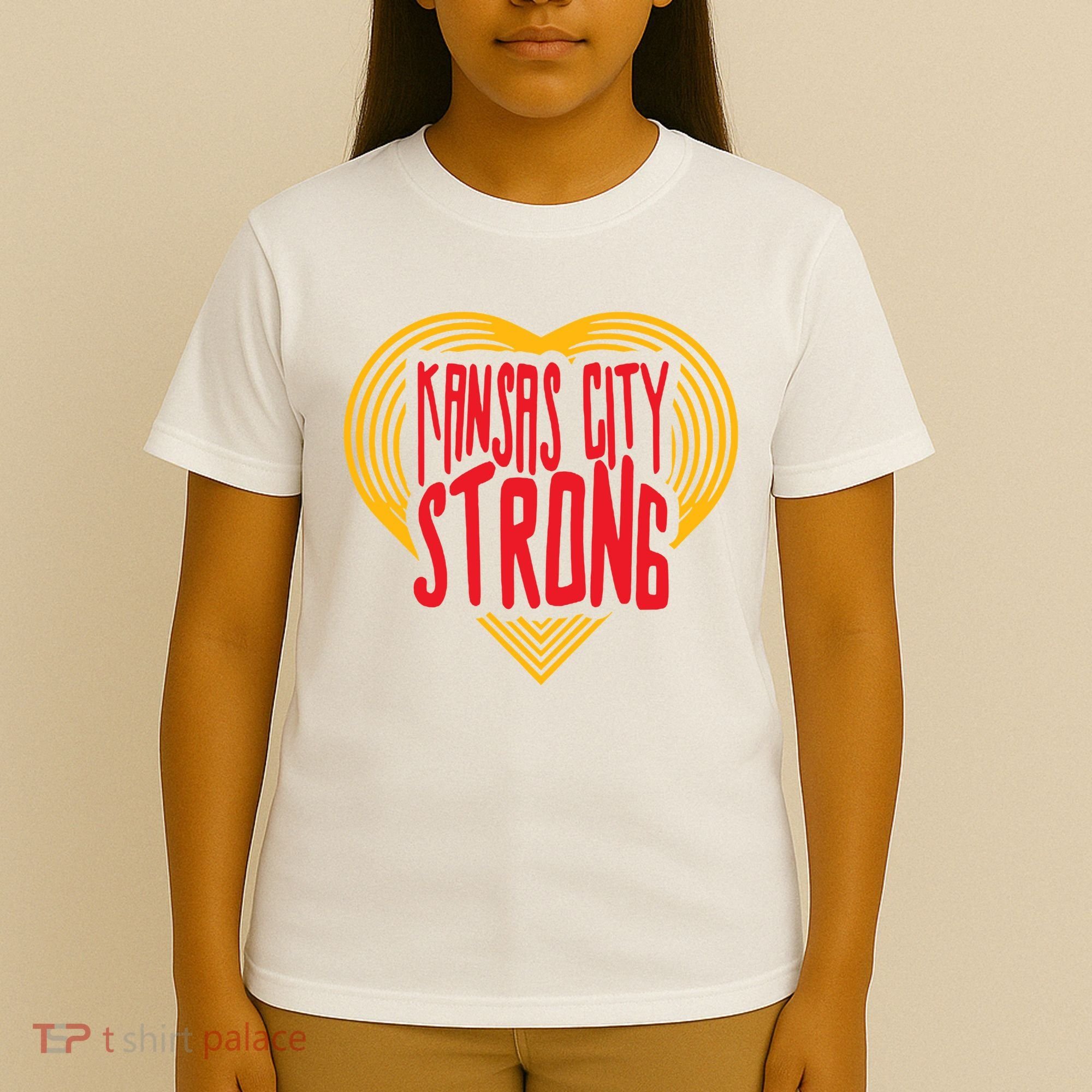 Kansas City Strong Heart T-Shirt