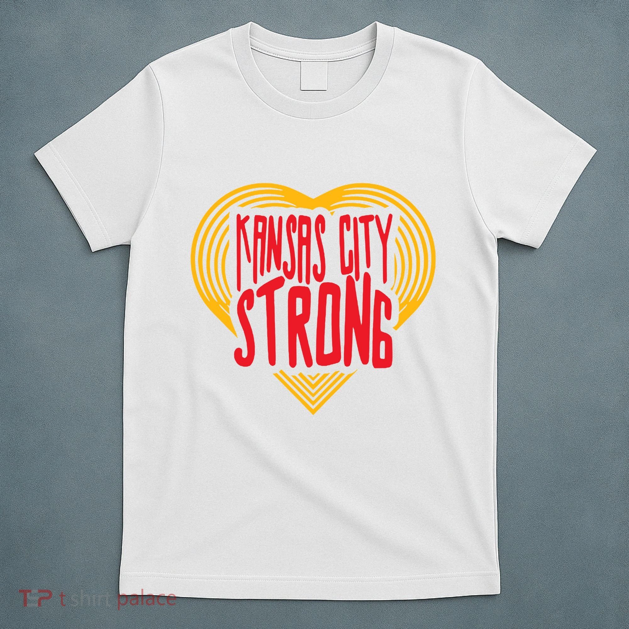 Kansas City Strong Heart T-Shirt