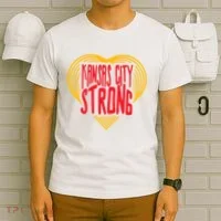 Kansas City Strong Heart T-Shirt thumb 6