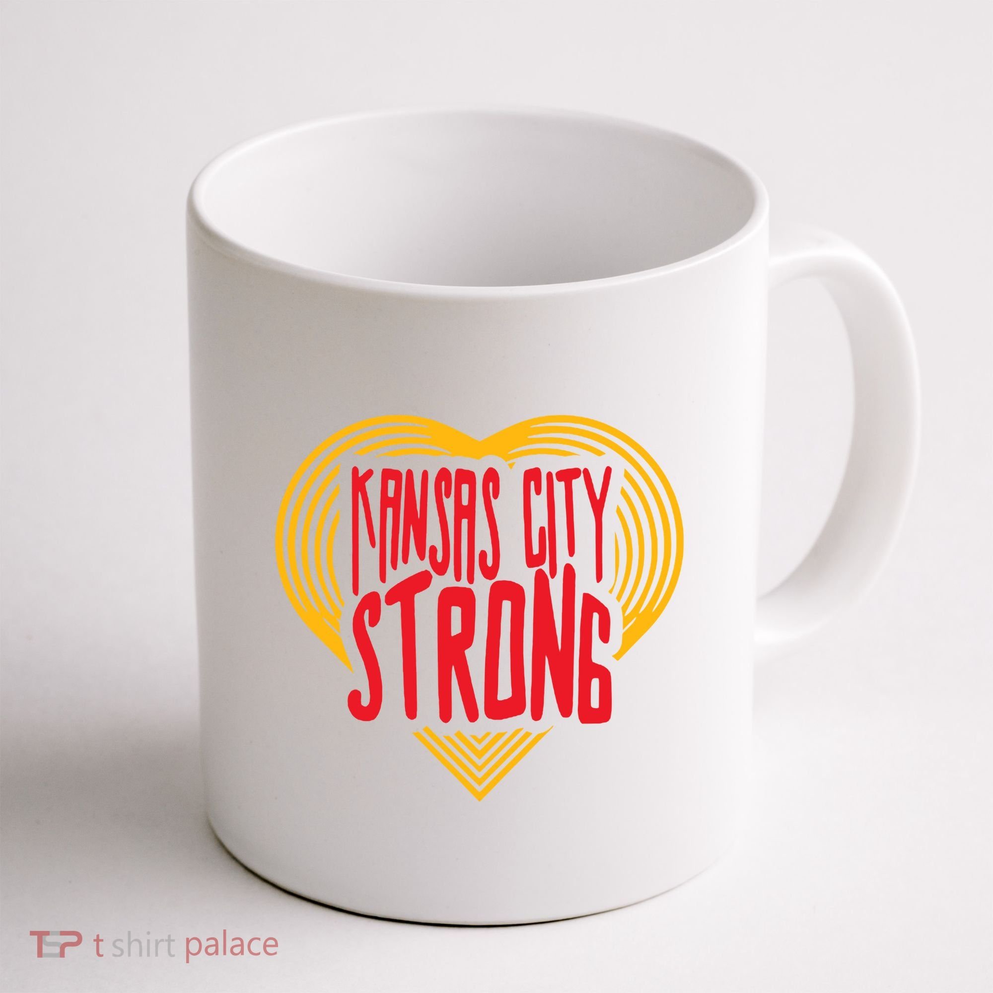 Kansas City Strong Heart Coffee Mug