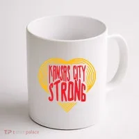 Kansas City Strong Heart Coffee Mug thumb 1