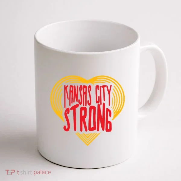 Kansas City Strong Heart Coffee Mug