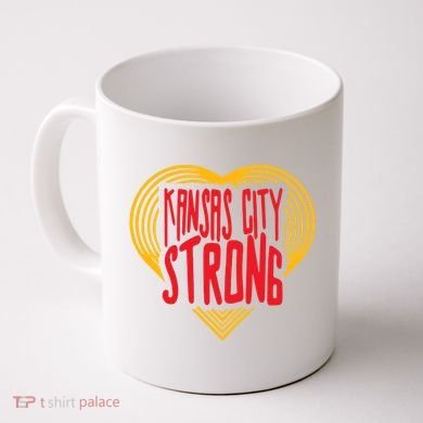 Kansas City Strong Heart Coffee Mug