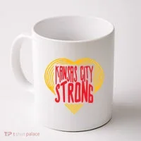 Kansas City Strong Heart Coffee Mug thumb 0