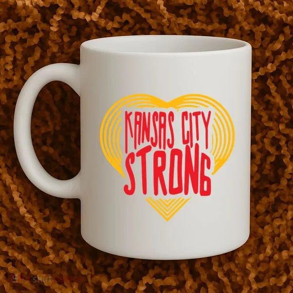 Kansas City Strong Heart Coffee Mug
