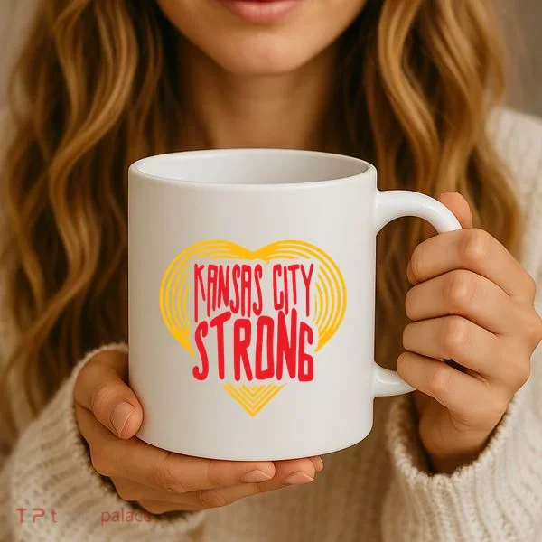 Kansas City Strong Heart Coffee Mug