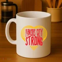 Kansas City Strong Heart Coffee Mug thumb 4