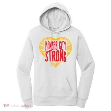 Kansas City Strong Heart Women's Hoodie