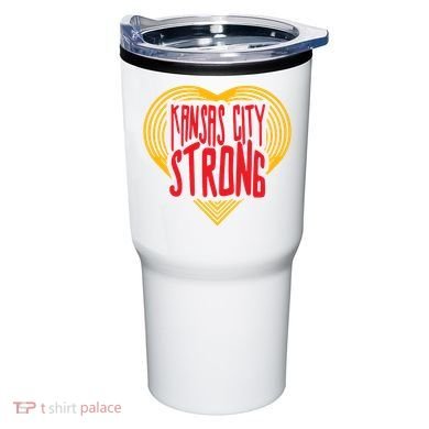 Kansas City Strong Heart Tumbler