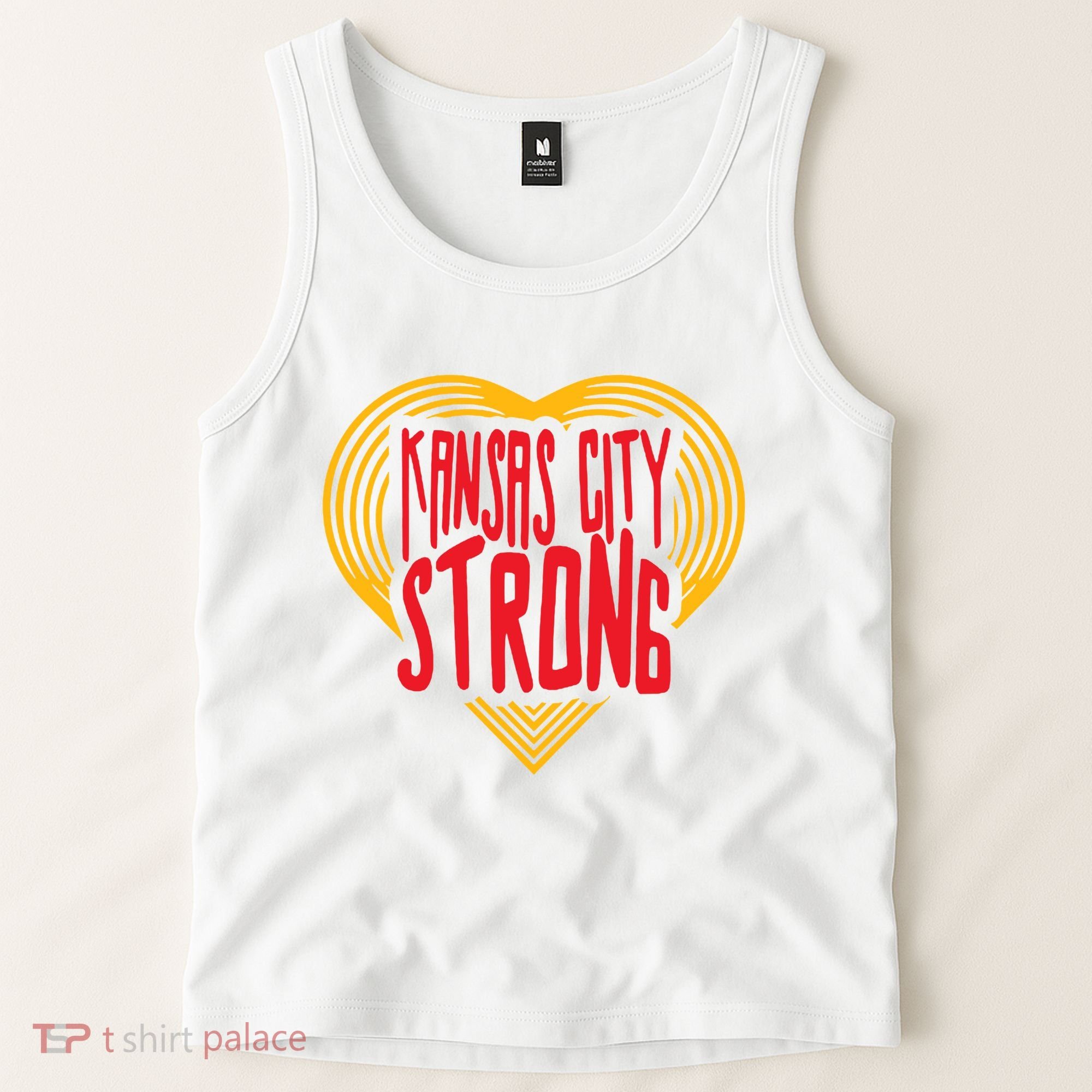 Kansas City Strong Heart Tank Top