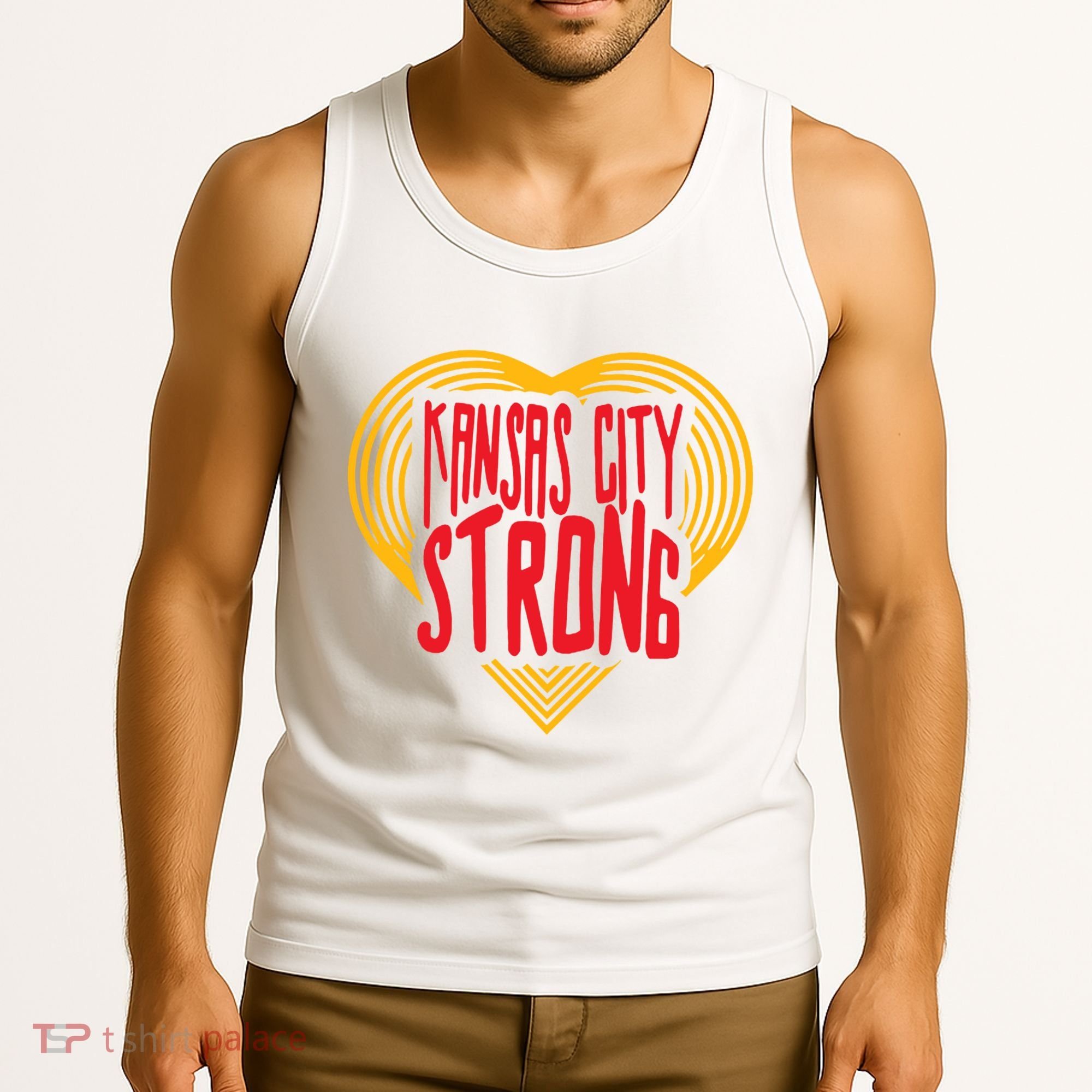 Kansas City Strong Heart Tank Top