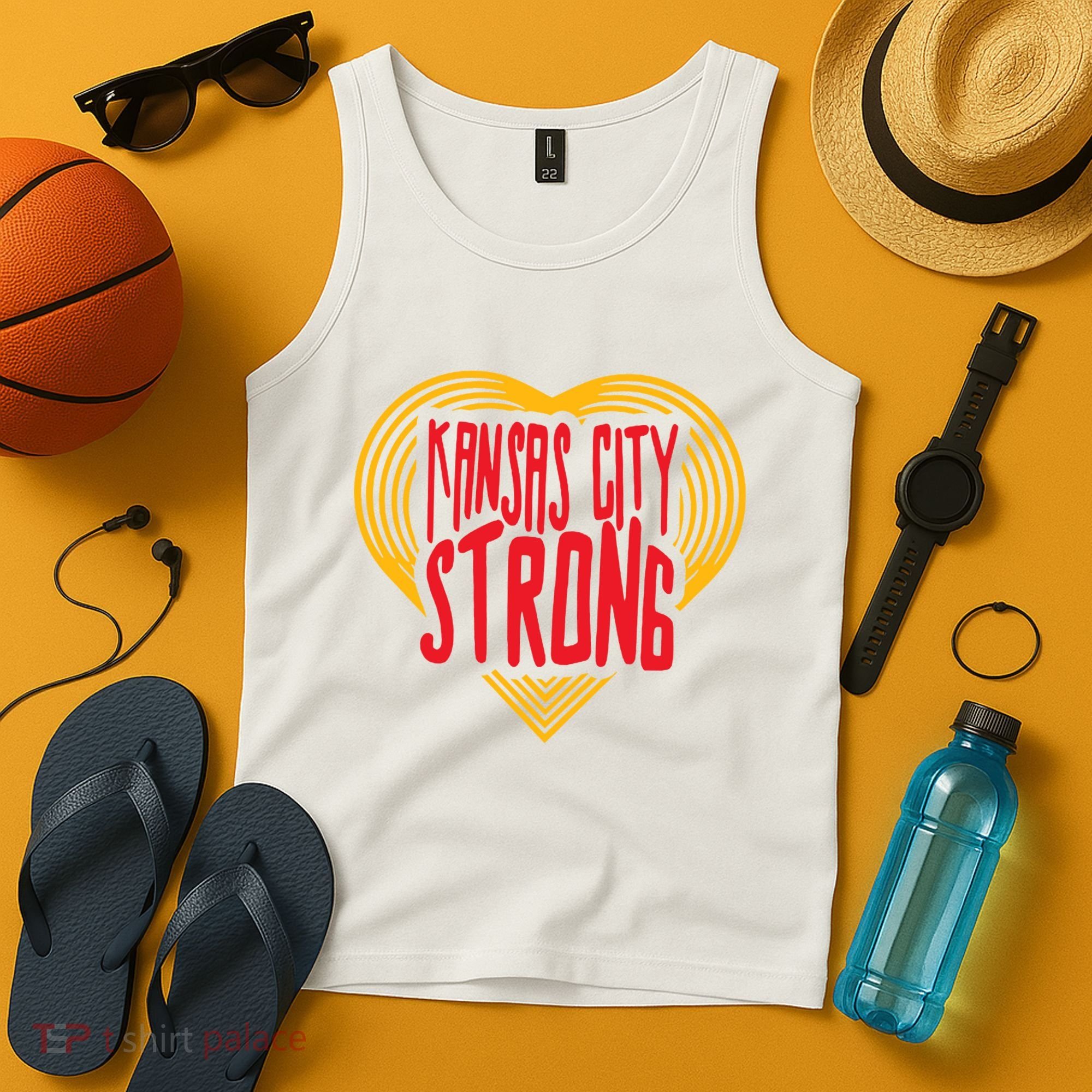 Kansas City Strong Heart Tank Top