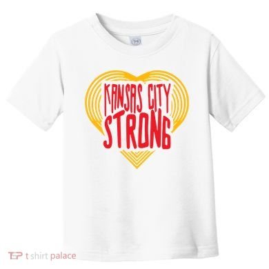 Kansas City Strong Heart Toddler T-Shirt