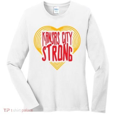 Kansas City Strong Heart Women's Long Sleeve Shirt