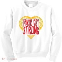 Kansas City Strong Heart Kids Sweatshirt thumb 0