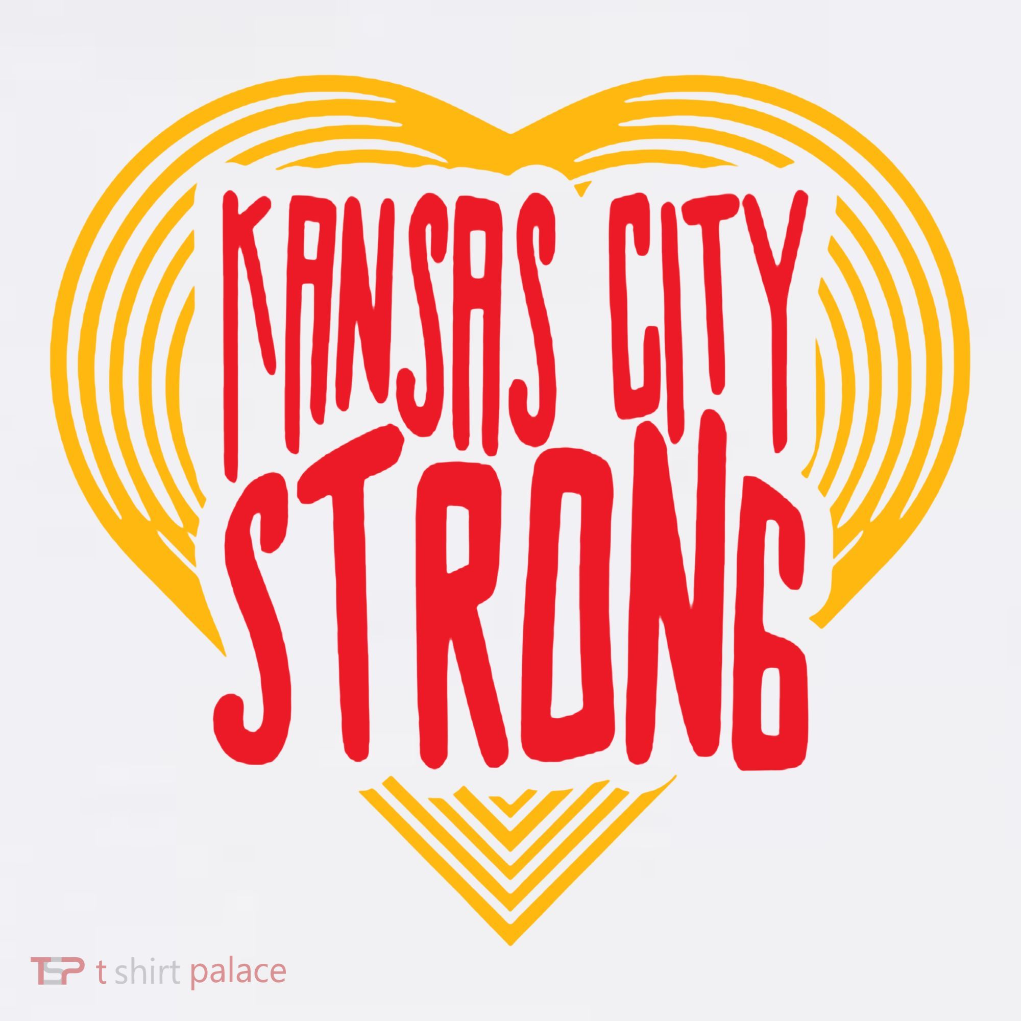 Kansas City Strong Heart Kids Hoodie