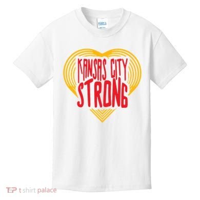 Kansas City Strong Heart Kids T-Shirt