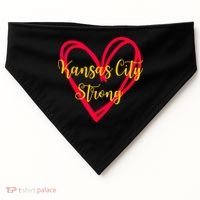 Kansas City Strong USA-Made Doggie Bandana thumb 0