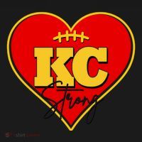 Kansas City Strong Football Heart Awareness Tote Bag thumb 4
