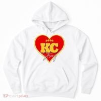 Kansas City Strong Football Heart Awareness Hoodie thumb 0
