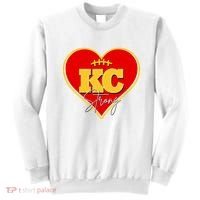 Kansas City Strong Football Heart Awareness Sweatshirt thumb 0