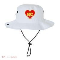 Kansas City Strong Football Heart Awareness Bucket Hat thumb 0