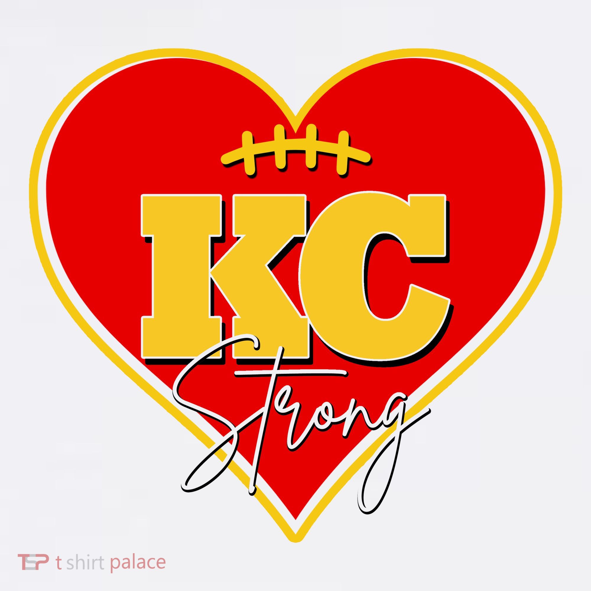 Kansas City Strong Football Heart Awareness Hat