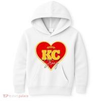 Kansas City Strong Football Heart Awareness Kids Hoodie thumb 0