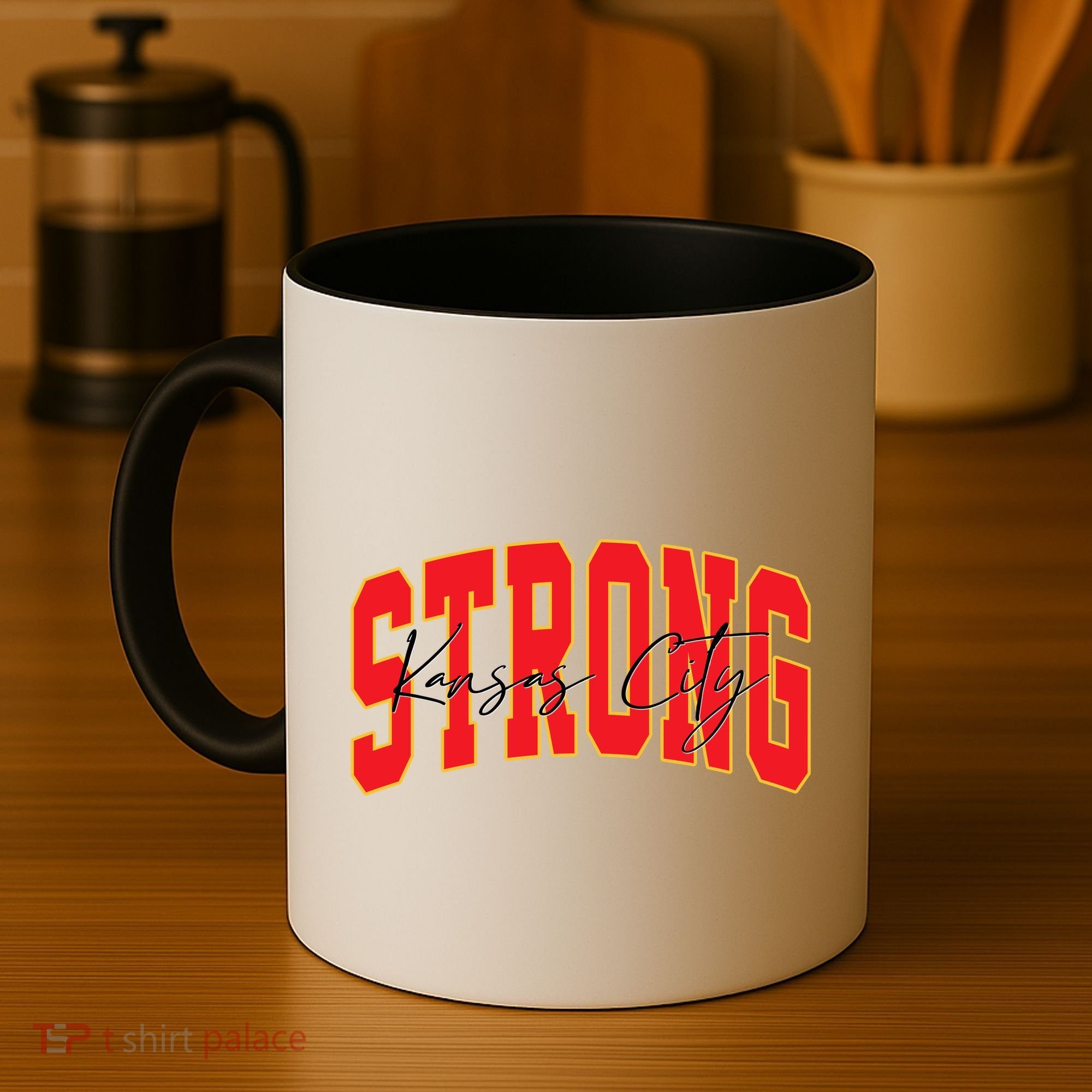 Kansas City Strong Football Awareness Coffee Mug