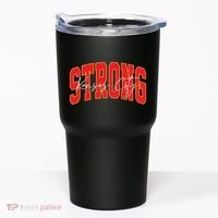 Kansas City Strong Football Awareness Tumbler thumb 0