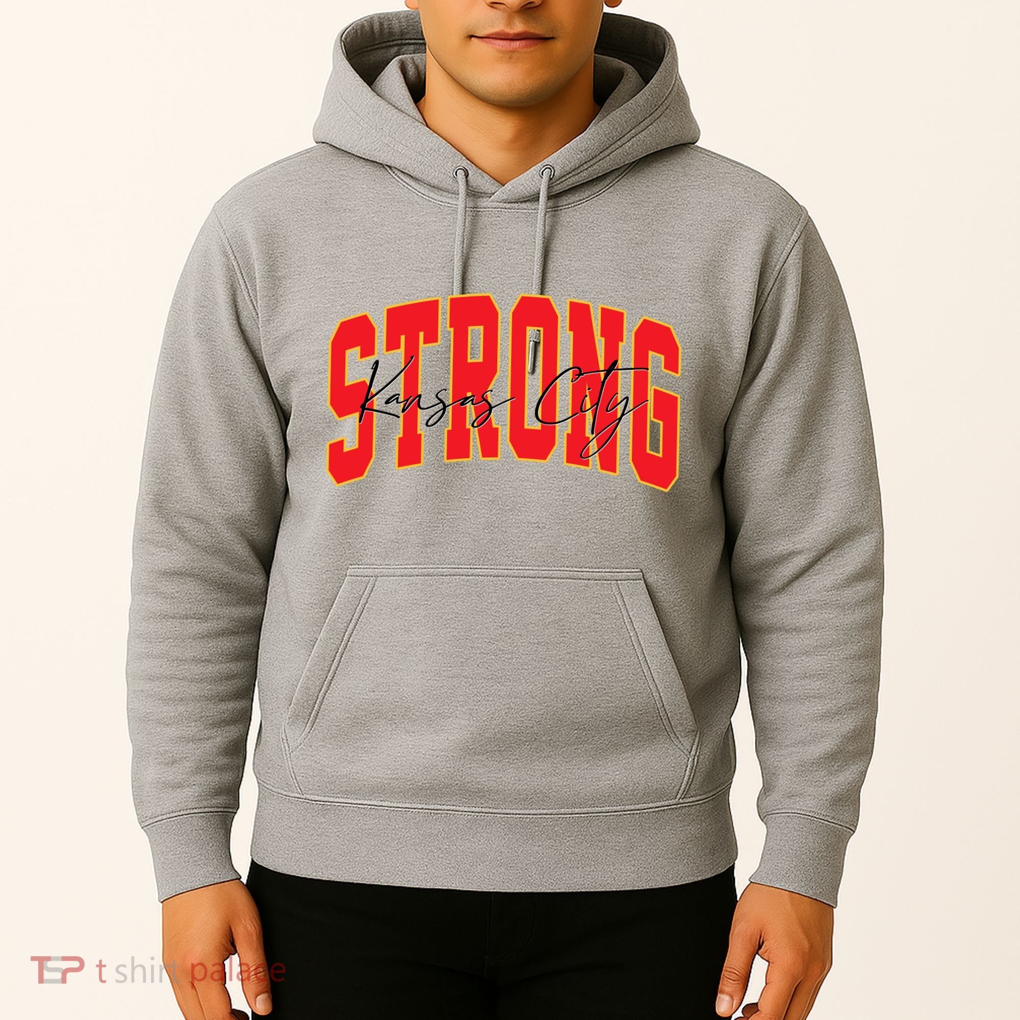Kansas City Strong Football Awareness Hoodie
