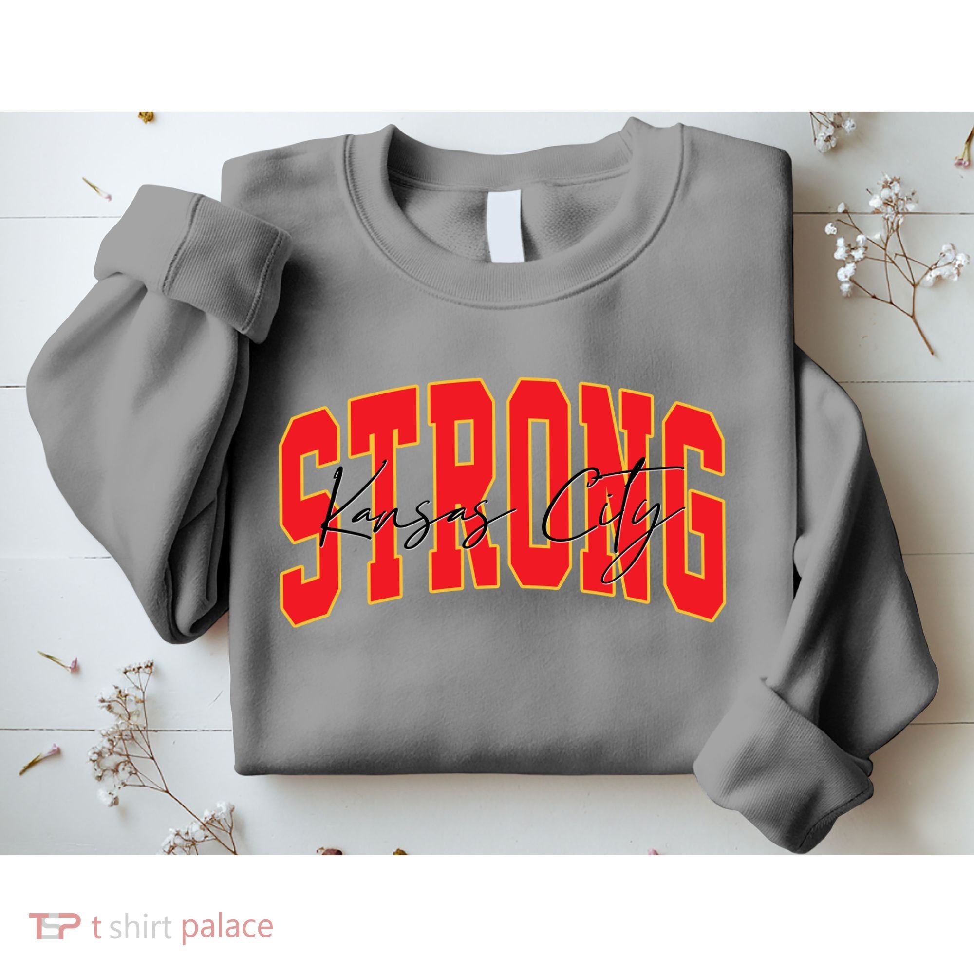 Kansas City Strong Football Awareness Sweatshirt