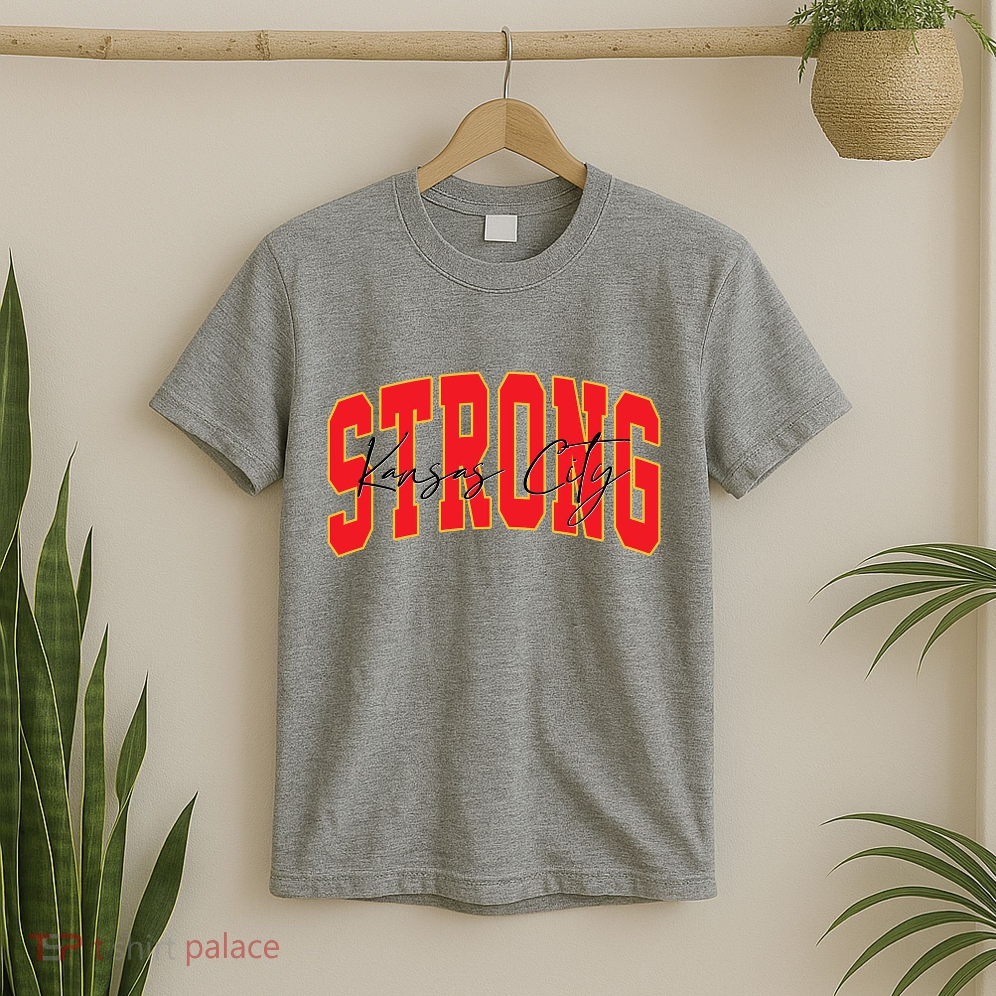 Kansas City Strong Football Awareness T-Shirt