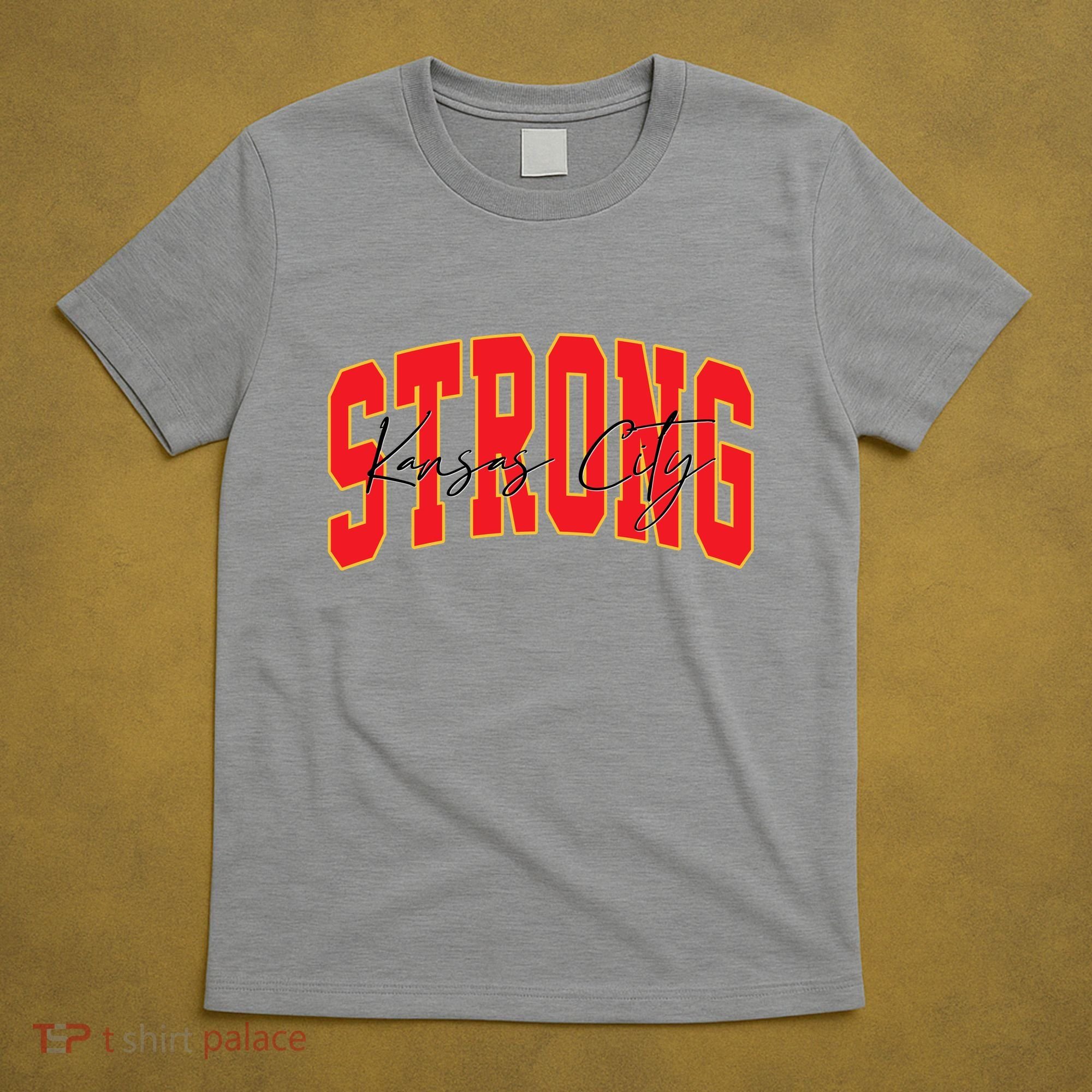 Kansas City Strong Football Awareness T-Shirt