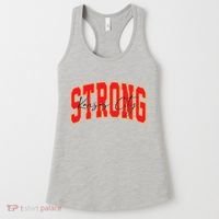 Kansas City Strong Football Awareness Women's Tank Top thumb 0