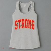 Kansas City Strong Football Awareness Women's Tank Top thumb 3