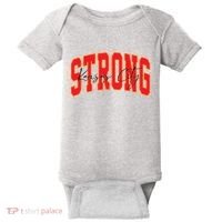 Kansas City Strong Football Awareness Baby Bodysuit thumb 0