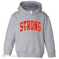 Kansas City Strong Football Awareness Toddler Hoodie thumb 0