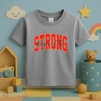 Kansas City Strong Football Awareness Toddler T-Shirt thumb 3