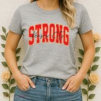 Kansas City Strong Football Awareness Women's T-Shirt thumb 2