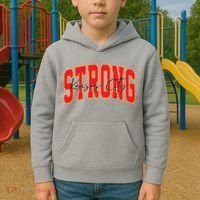 Kansas City Strong Football Awareness Kids Hoodie thumb 2