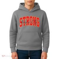 Kansas City Strong Football Awareness Kids Hoodie thumb 4