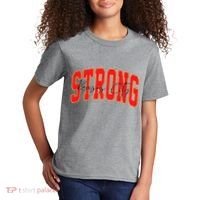 Kansas City Strong Football Awareness Kids T-Shirt thumb 2