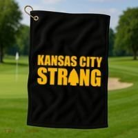 Kansas City Strong Awareness Golf Towel thumb 1