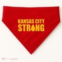 Kansas City Strong Awareness USA-Made Doggie Bandana thumb 0