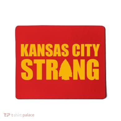 Kansas City Strong Awareness Mousepad