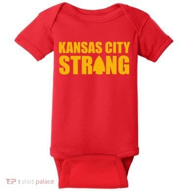 Kansas City Strong Awareness Baby Bodysuit