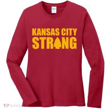 Kansas City Strong Awareness Women's Long Sleeve Shirt